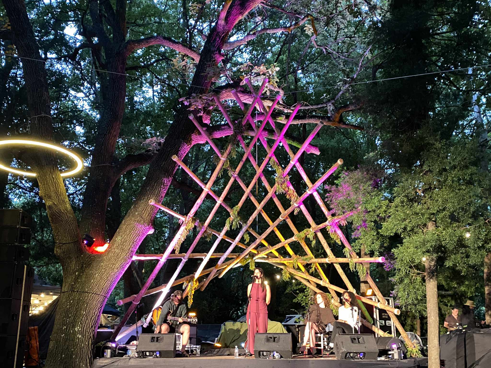 Forest stage at Retreat Yourself