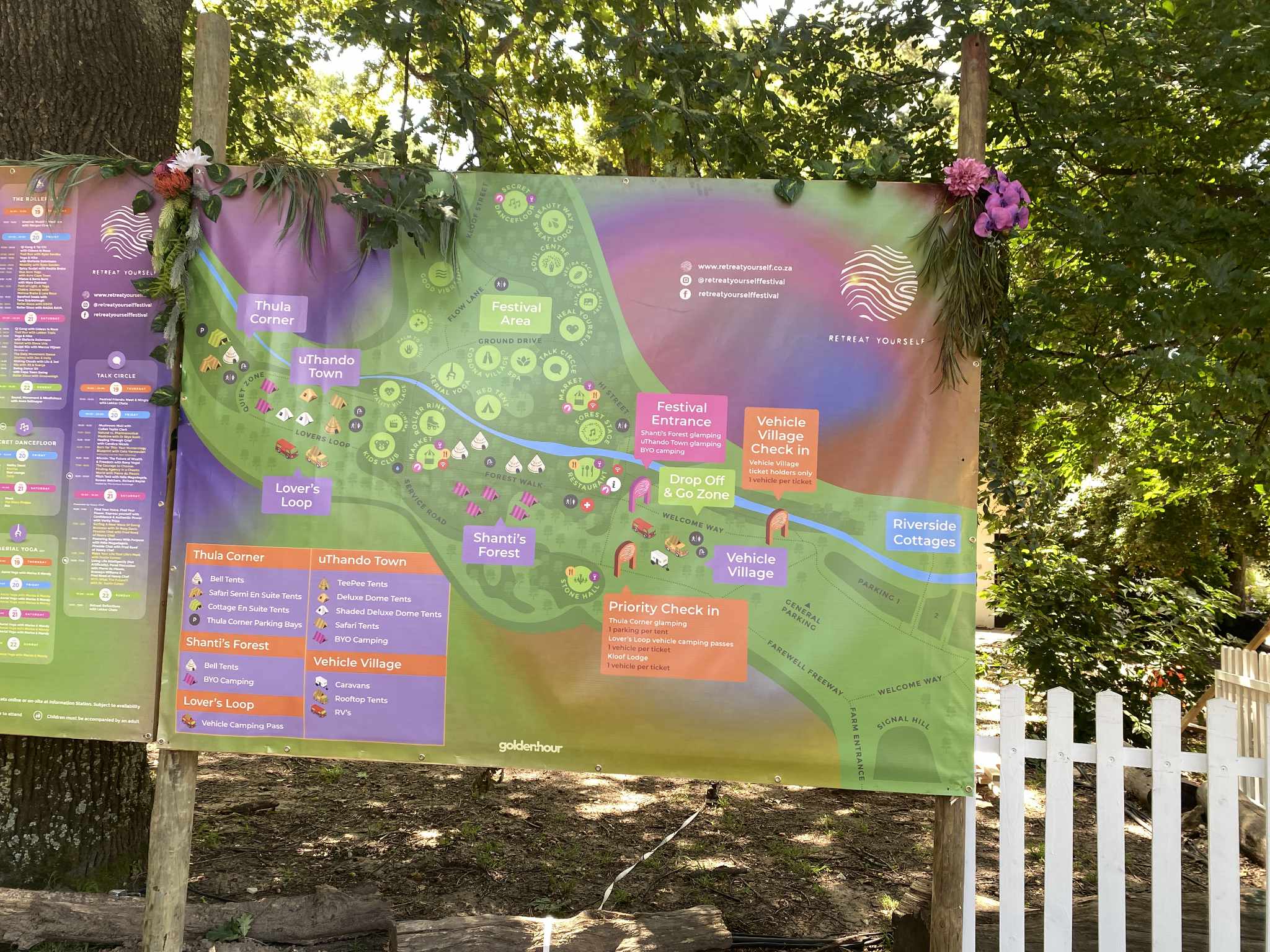 Map of Retreat Yourself Venue